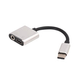 USB Type- C to 3.5 mm and Charger 2 in 1 Headphone Audio Jack Cable Adapter