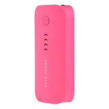 Universal 5600mAh External Li-ion Battery Power Bank Feather Shape Indicator Mobile Charger