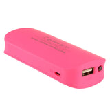 Universal 5600mAh External Li-ion Battery Power Bank Feather Shape Indicator Mobile Charger